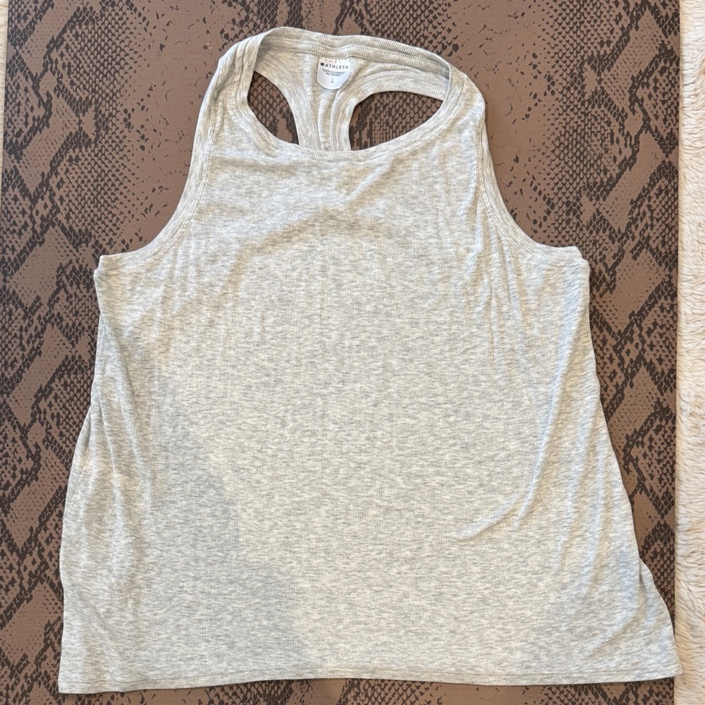 Athleta Light Gray Tank Top